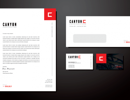 Canyon Construction Identity