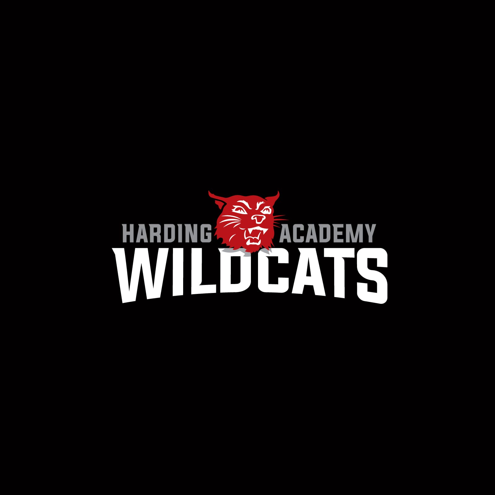Harding Academy Wildcats logo