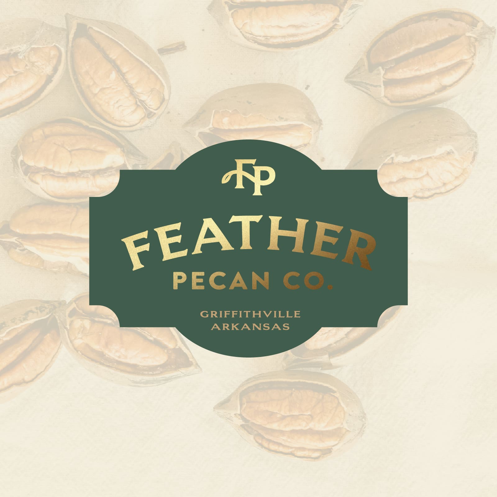 Feather Pecan logo